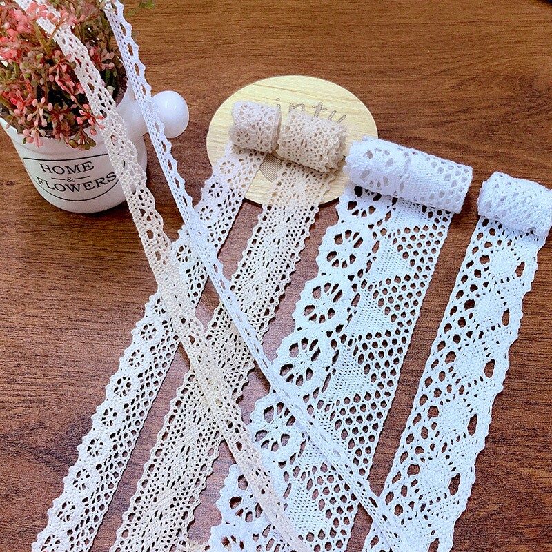 新款时尚棉布电脑刺绣花边手工diy服装辅料裙边家居装饰多种松紧
