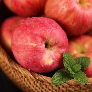 秦脆苹果正宗山西苹果脆甜多汁新鲜水果整箱现发 家庭装