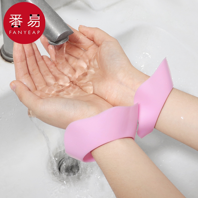 手腕带/洗脸A1pf0-防水手腕洗头洗脸带洗漱家务挡水防湿袖口套