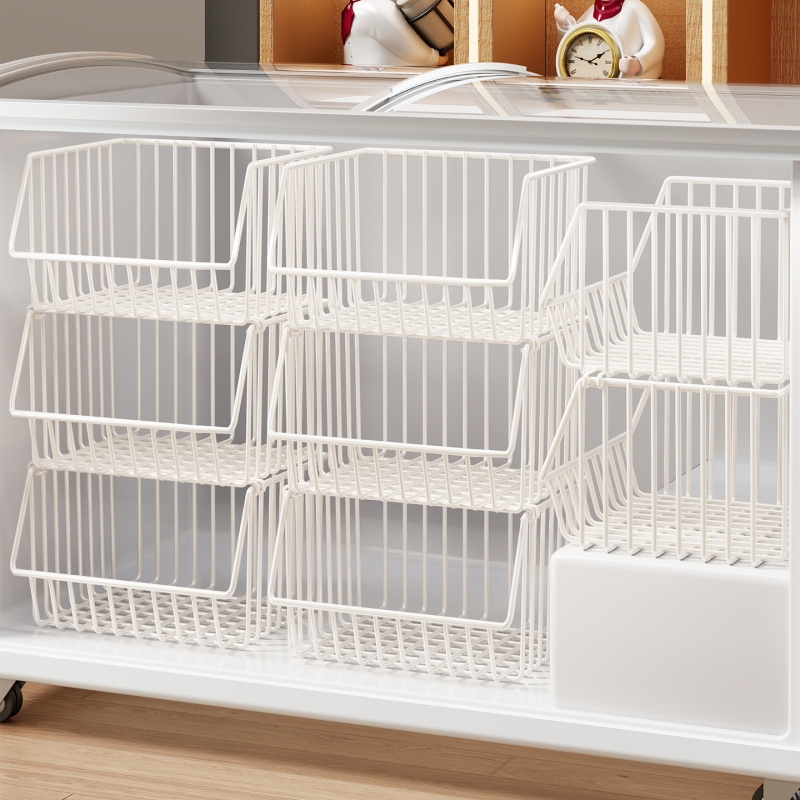 冰柜内部置物架冷冻柜挂篮