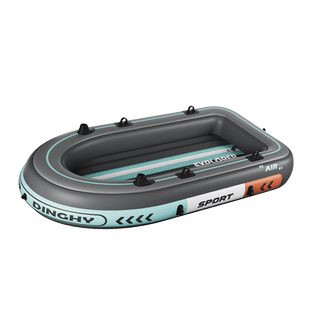 橡皮艇加厚钓鱼船路亚野钓气垫船便携折叠漂流充气小型皮划艇水上