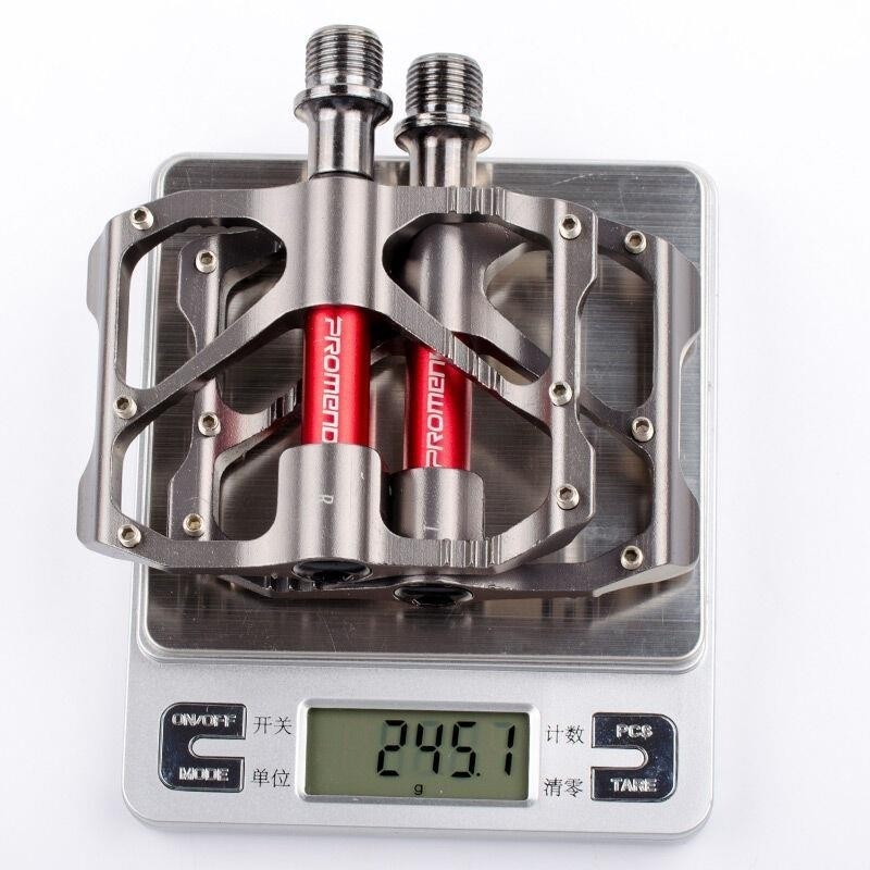 Promend山地公路自行车脚踏 培林铝合金轻量脚蹬轴承越野竞速