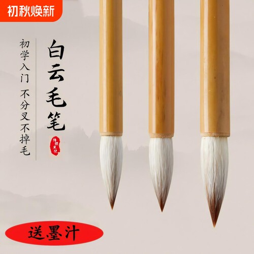 白云毛笔兼毫套装|超1000次加购