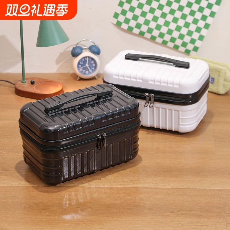 16寸手提行李箱化妆包女大容量旅行箱轻便防水洗漱包密码收纳皮箱