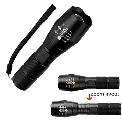 热卖 XMLT6 L2伸缩变焦迷你强光充电手电筒亮