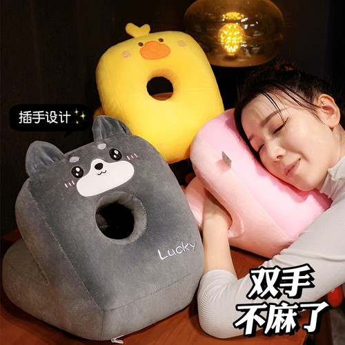 办公室午睡枕午休神器小学生趴睡枕趴枕抱枕女生睡觉枕头夏季仰睡
