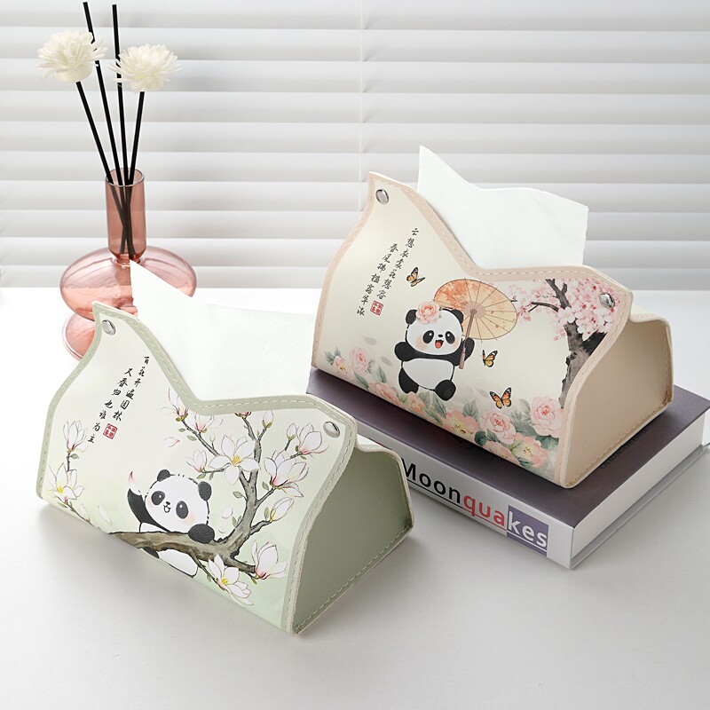 2025新款时尚创意纸巾包网红可爱卡通家用收纳包日韩风轻奢纸巾盒