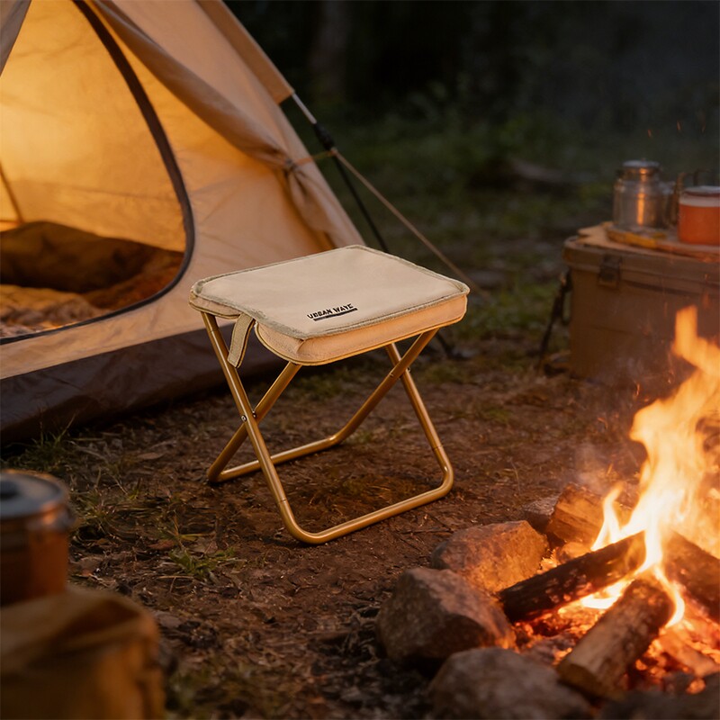 户外折叠凳便携凳子露营野餐椅子钓鱼板凳笔袋小马扎火车无座神器