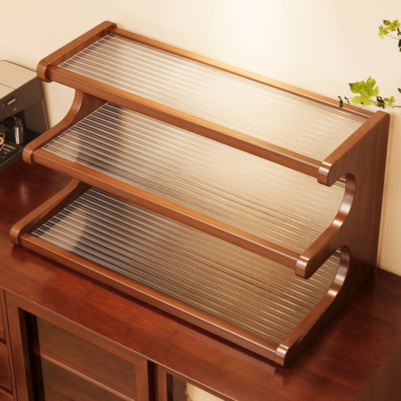 优彩仕桌面置物架开放式储物架