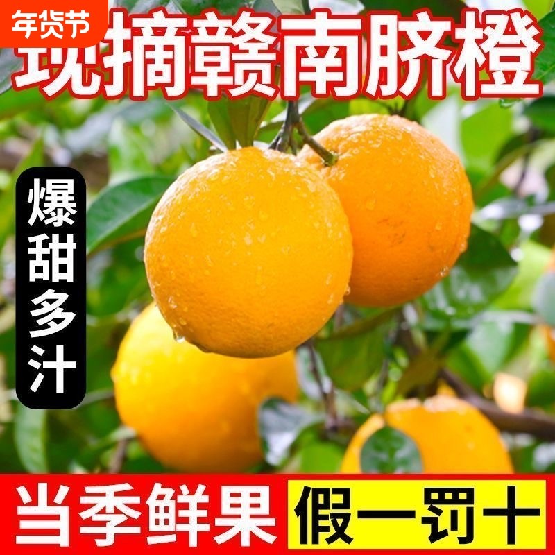 正宗江西赣州赣南脐橙新鲜水果10斤产地直发当季整箱橙子现摘礼盒,水产肉类/新鲜蔬果/熟食,橙,淘宝优惠券,粉丝福利购,淘宝优惠卷