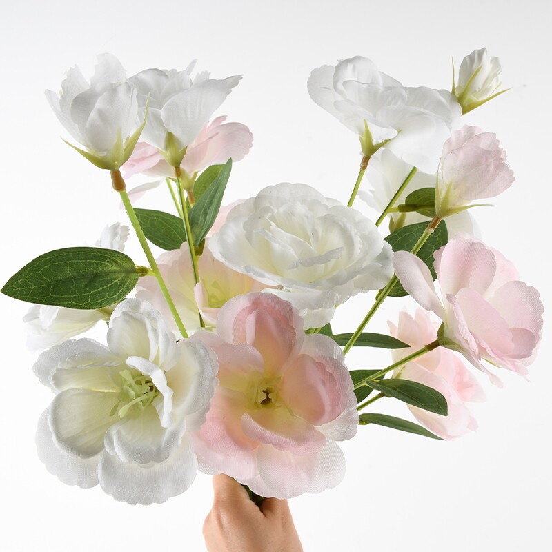 仿真花洋桔梗绢花高级感花艺家居客厅假花装饰摆件插花瓶花束落地