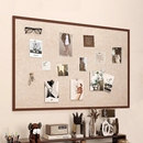 毛毡板照片墙背景板挂墙相片框展示板羊毛毡版 饰创意留言板氛围相框不伤墙家居 墙贴软木板免打孔愿景板墙面装