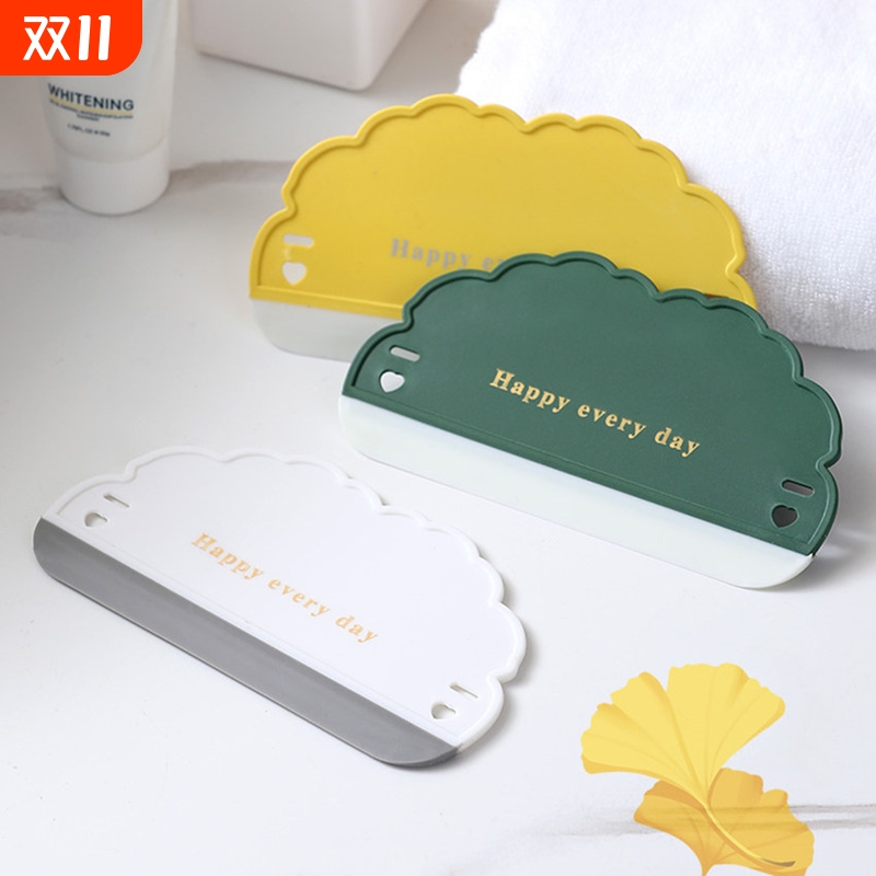 云朵小刮水板浴室洗手台玻璃卫生间台面清洁刷板镜子软胶水刮刮子
