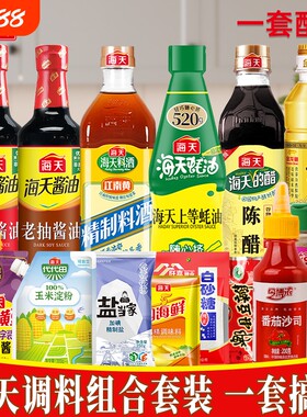 海天调味料酱油套装组合