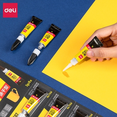 得力瞬凝胶502胶水强力胶万能小支520胶粘鞋专用鞋胶三秒粘鞋子补鞋快干手工木工塑料高粘度超强瞬间速干模型