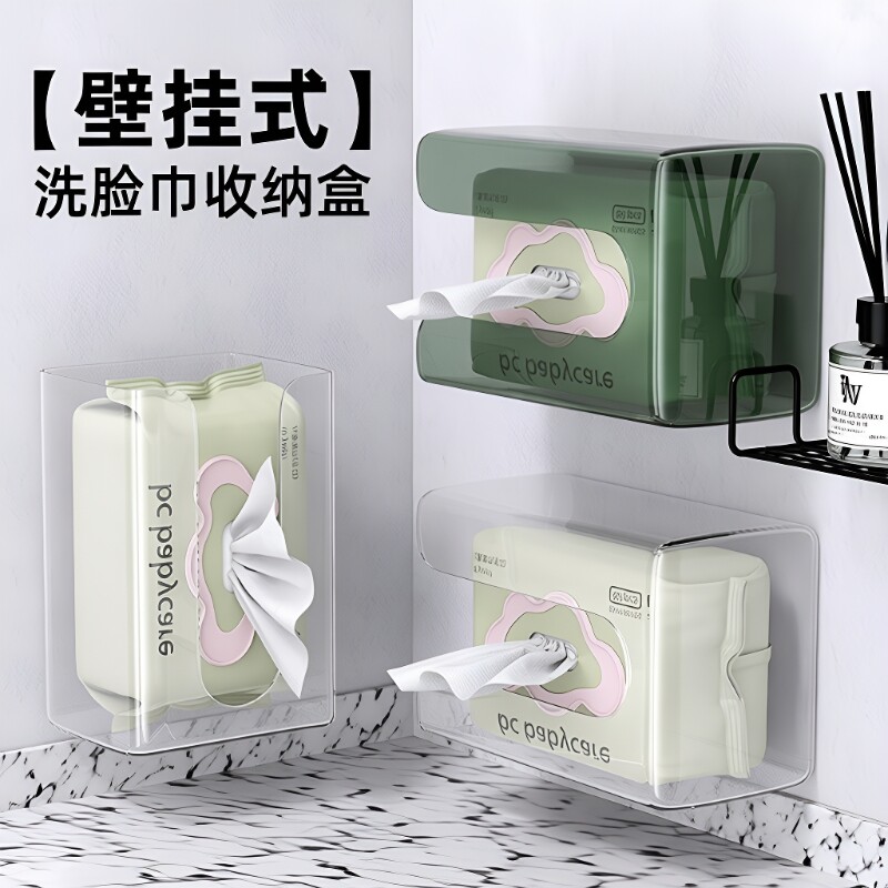 加宽口透明纸巾盒|超4000次加购图片
