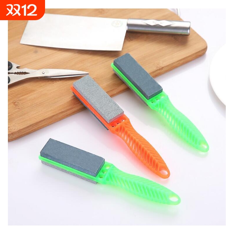 磨刀石家用菜刀厨房开刃专用双面细磨剪刀超细磨刀器油石磨刀神器