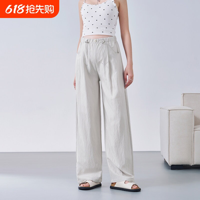 ellieluke孕妇裤子夏薄款外穿无托腹山本长裤夏天休闲阔腿裤