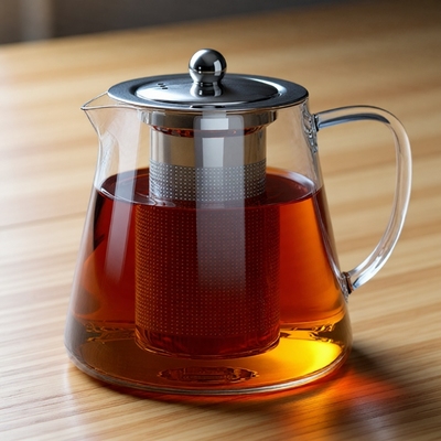 茶壶2025新款耐高温茶水分离泡茶杯高硼硅玻璃茶杯茶具单壶煮煮茶