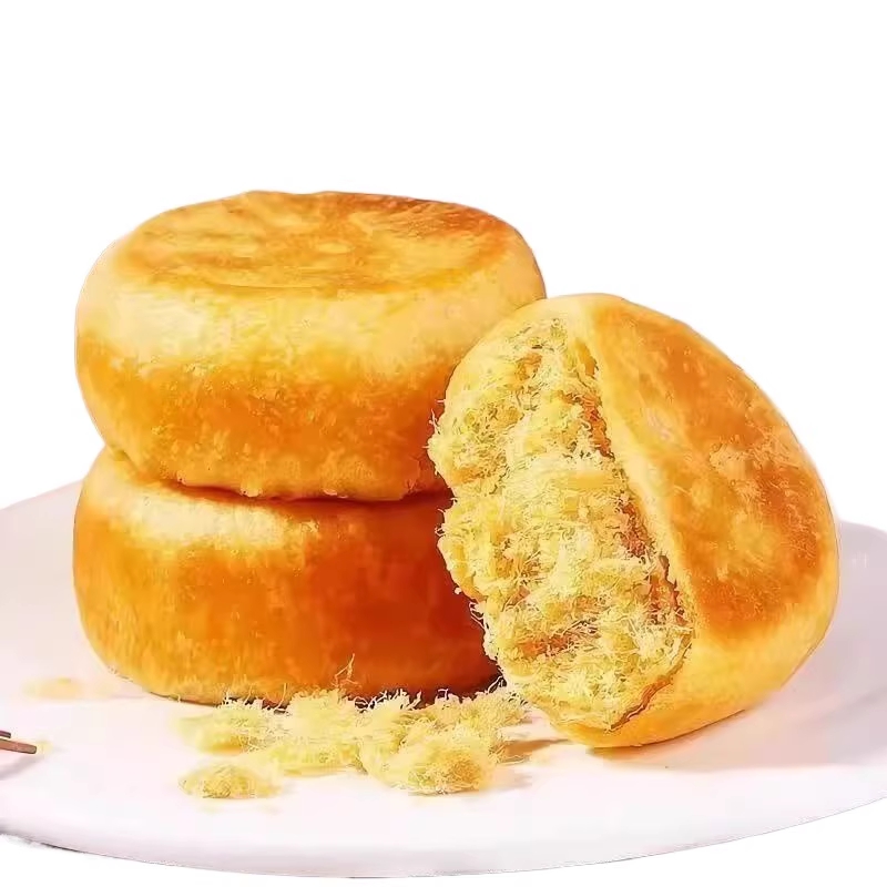 肉松饼满口肉松咸香松软