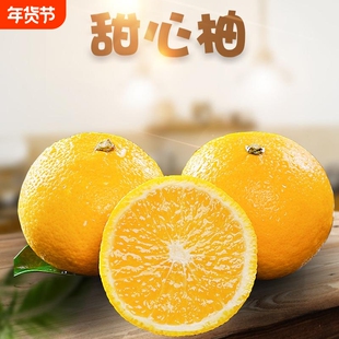 福建甜桔柚 5/9斤新鲜甜心柚琯溪甜柚当季平和柚子非黄金葡萄柚