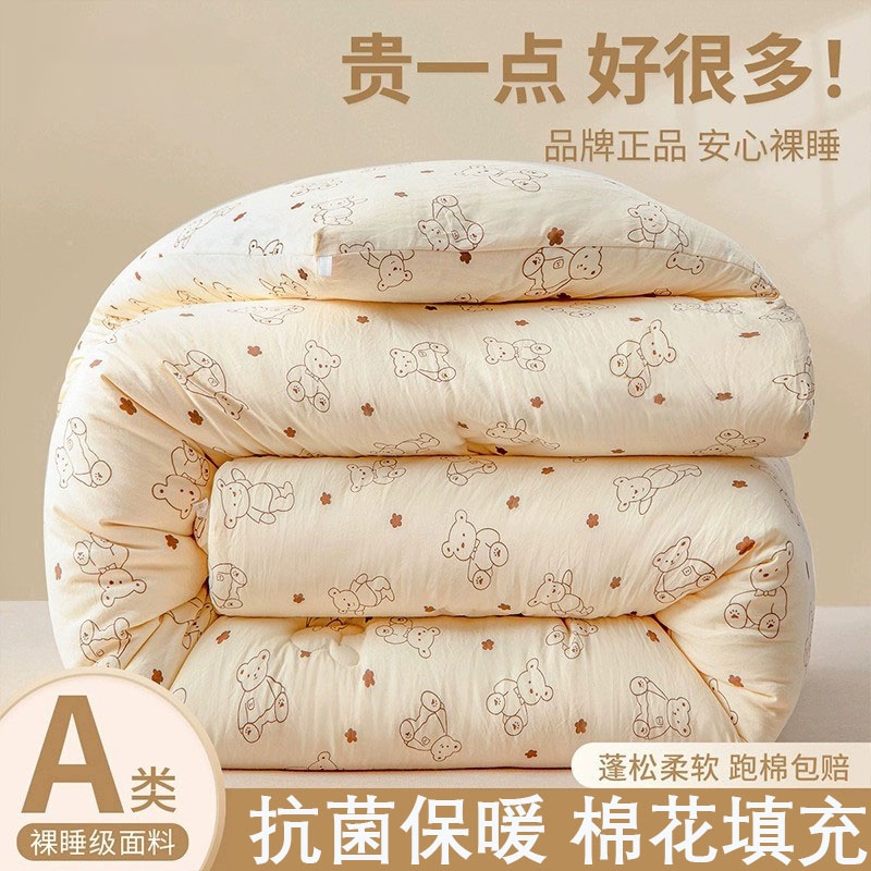 【正宗棉花填充】加厚冬季棉花被