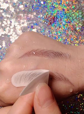 3D眉毛贴懒人画眉神器6D仿真假眉毛半永久纹绣线条自然眉防水防汗