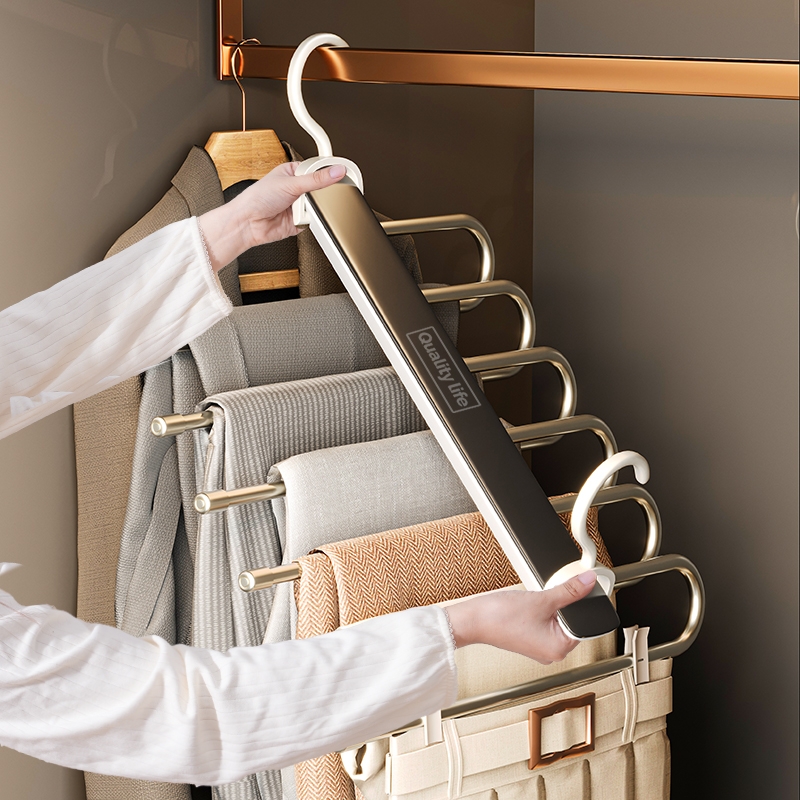 折叠裤架防滑收纳|超1.9万次加购