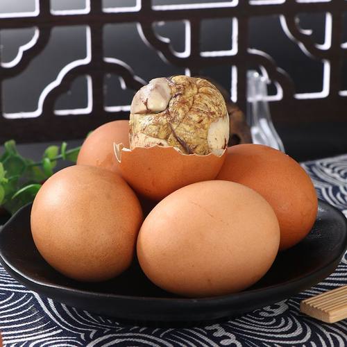 河南特产活珠子五香香辣味鸡胚蛋钢化蛋烧烤零食下酒菜开袋即食