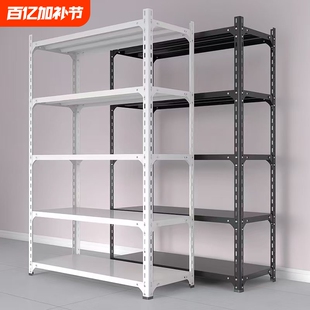 货架多层置物架收纳架家用厨房储物架仓库超市阳台杂物钢制铁架子