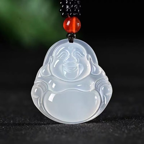 正品玉髓福豆佛公貔貅吊坠祥云如意情侣挂件多样性发货多规格