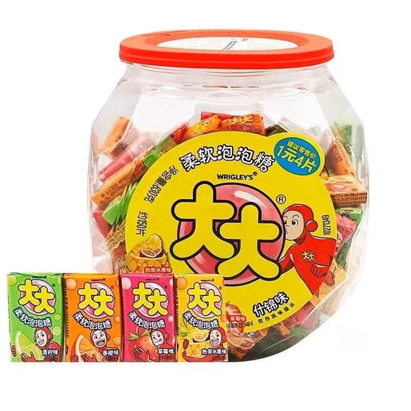 大大泡泡糖什锦味(约150片)630g单桶