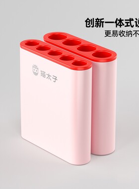 猫太子笔帽铅笔套小学生可站笔套铅笔头保护套软硅胶中性笔笔盖延长器儿童粗杆铅笔专用文具一体式收纳固定