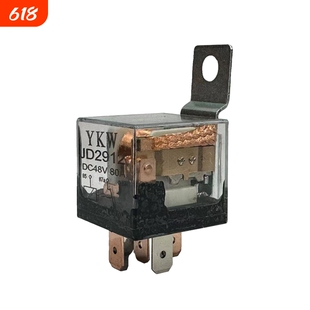 透明外壳汽车继电器JD2912电动车5v12v24v36V48v60v72v84v96v 80A