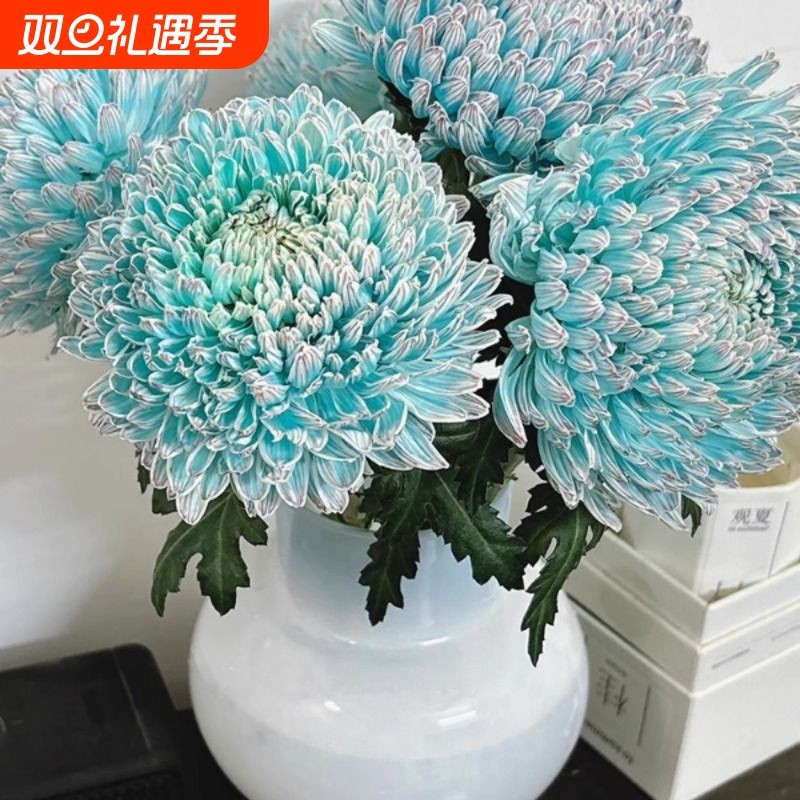 樱花粉牡丹菊鲜花云南昆明基地直发家用水养插花速递同城鲜切花