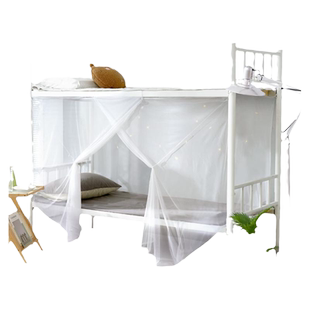 学生宿舍蚊帐2025新款上铺上下铺专用家用卧室1米2床单人床防蚊罩