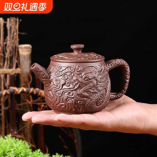 宜兴紫砂壶汉瓦茶壶纯全手工功夫茶具西施单人泡茶家用茶具茶杯