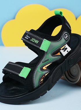 ABC EUEU男童凉鞋轻便防滑中大童男孩凉鞋防滑软底运动儿童沙滩鞋