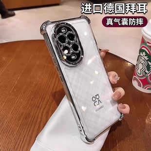 新款透明气囊华为nova14ultra手机壳简约nova13pro硅胶防摔nova14高级感nova11镜头膜全包nova12活力版潮男女