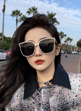 2026新款墨镜女款太阳镜显瘦韩版高级感白色时尚遮阳防晒街拍个性