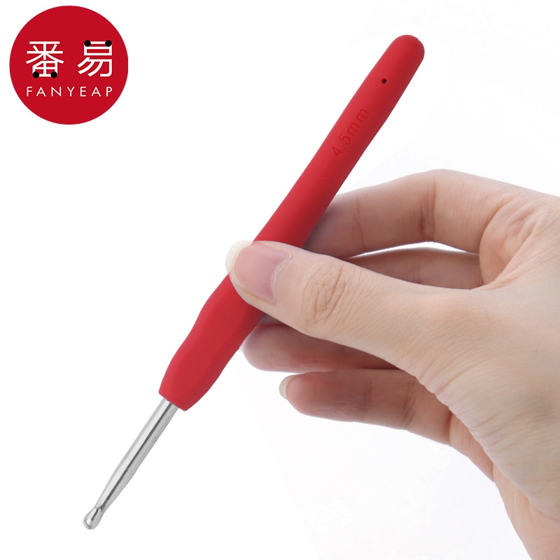 钩针AF1sn0-手工编织材料包毛线软柄毛衣钩针包斜挎包勾针便钩