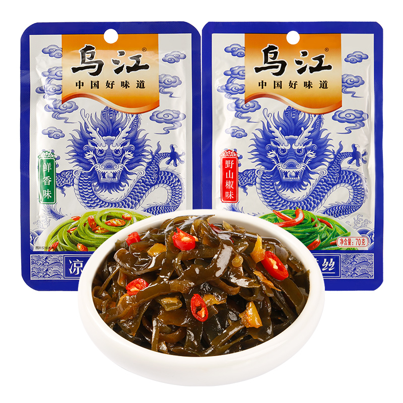 乌江凉拌海带丝鲜香野山椒