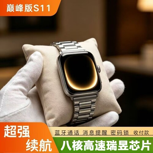 2026新款无创血糖血压智能手表老年人测尿酸血脂血氧手机通用手环