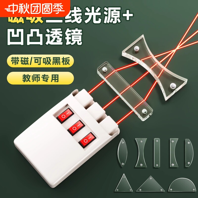三线光源磁性吸附式激光源