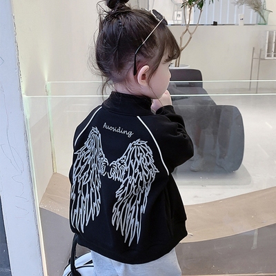 女童外套2025新款超好看棒球服潮