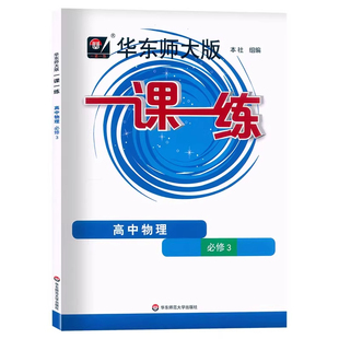 华东师大版一课一练高中物理必修三3高2年级上/高二年级第一学期华师大一课一练沪教版上海高中教材教辅配套同步辅导训练