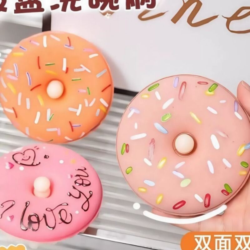 甜甜圈洗碗海绵擦强力去污厨房洗碗抹布不沾油加厚百洁布刷锅神器