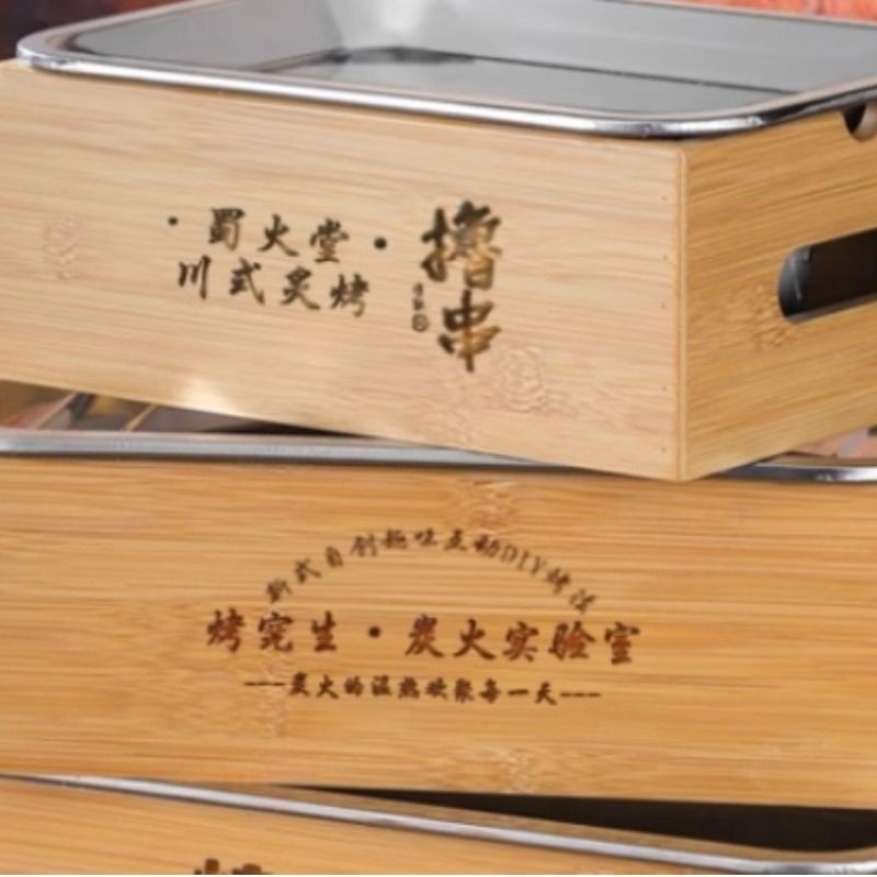 烧烤保温炉商用加热炉蜡烛保温盘烧烤店热串炉烧烤盘子保温架神器