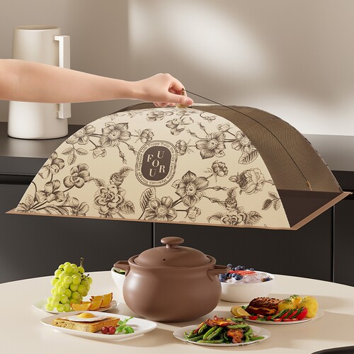 【畅销爆款】可折叠饭菜防尘罩