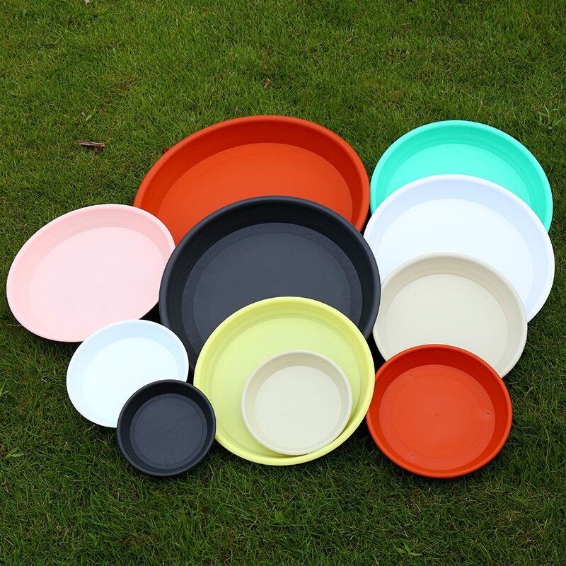 花盆托盘加厚树脂塑料底座底盘垫底圆形接水盘花盆托绿萝多肉大号